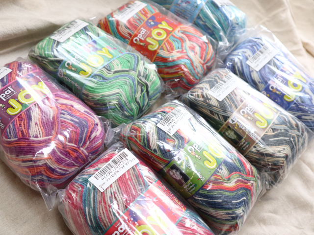 新色］opal毛糸JOY 全色買ったったー！ | 糸へん便り